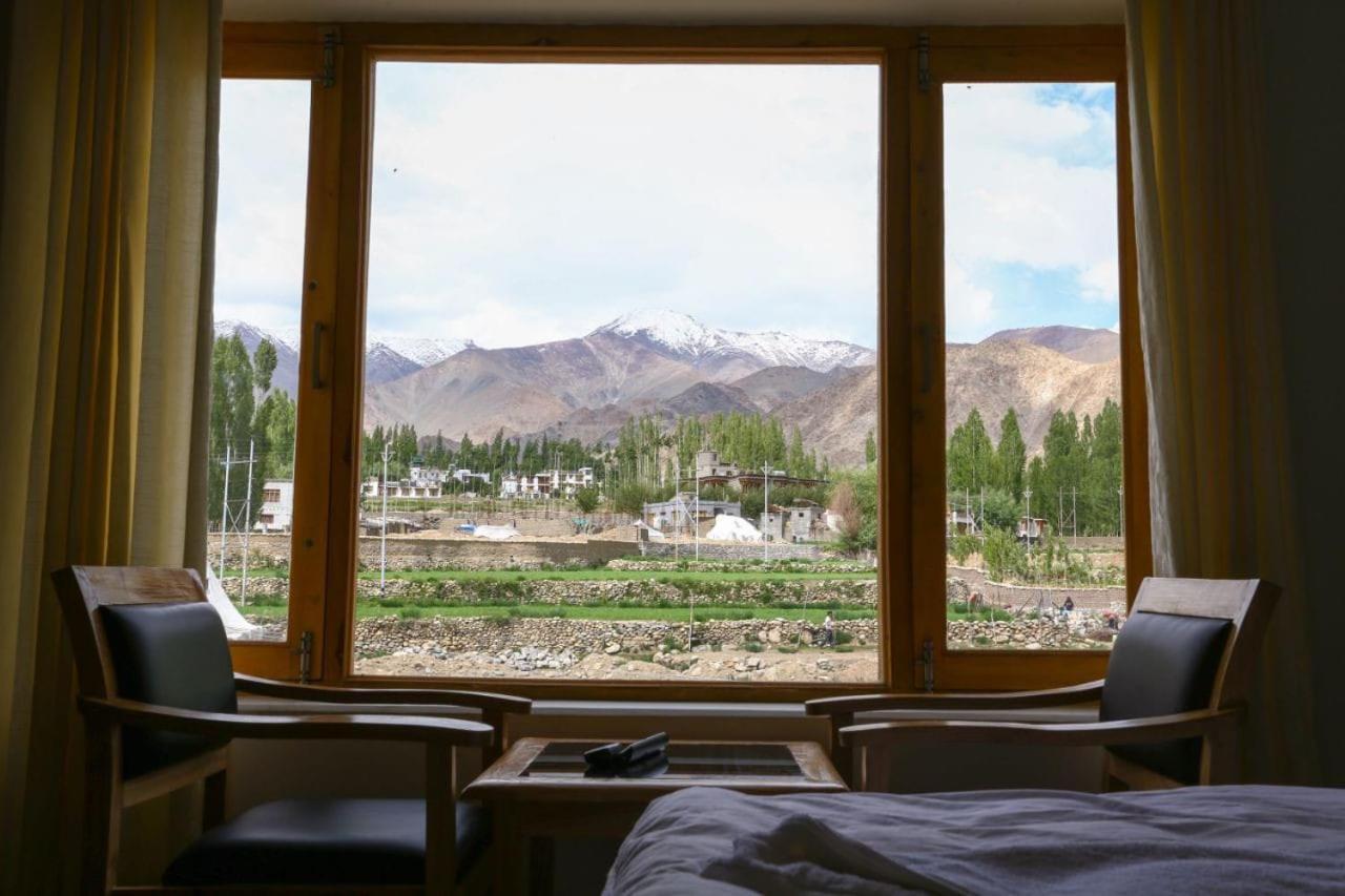 Hotel Om Ladakh Leh Eksteriør billede